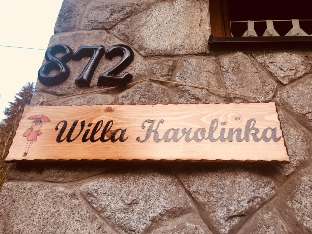 Willa Karolinka Stróża Myślenice Exterior foto
