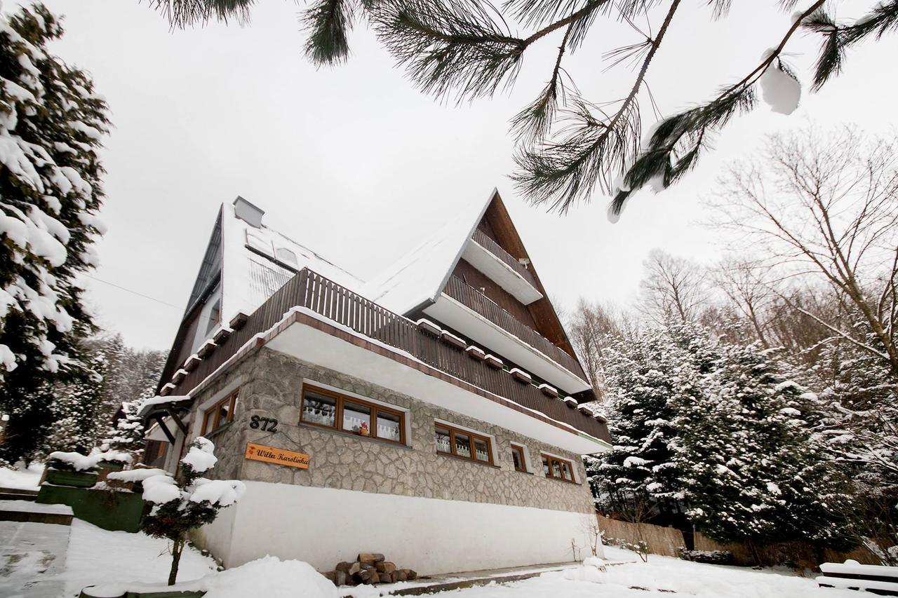 Willa Karolinka Stróża Myślenice Exterior foto
